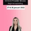 27 en 28 januari beginnersopleiding powder brows izzibeauty