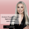 PMU Ombre Powder Brows Beginnersopleiding 6,7,8 mei