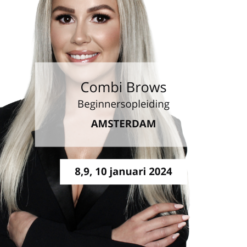 PMU Combi Brows Beginnersopleiding 8,9,10 januari