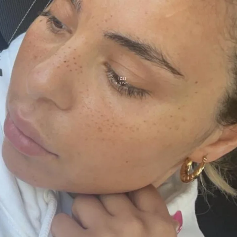 faux freckles