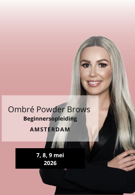 PMU Ombre Powder Brows Beginnersopleiding 7, 8, 9 mei 2026