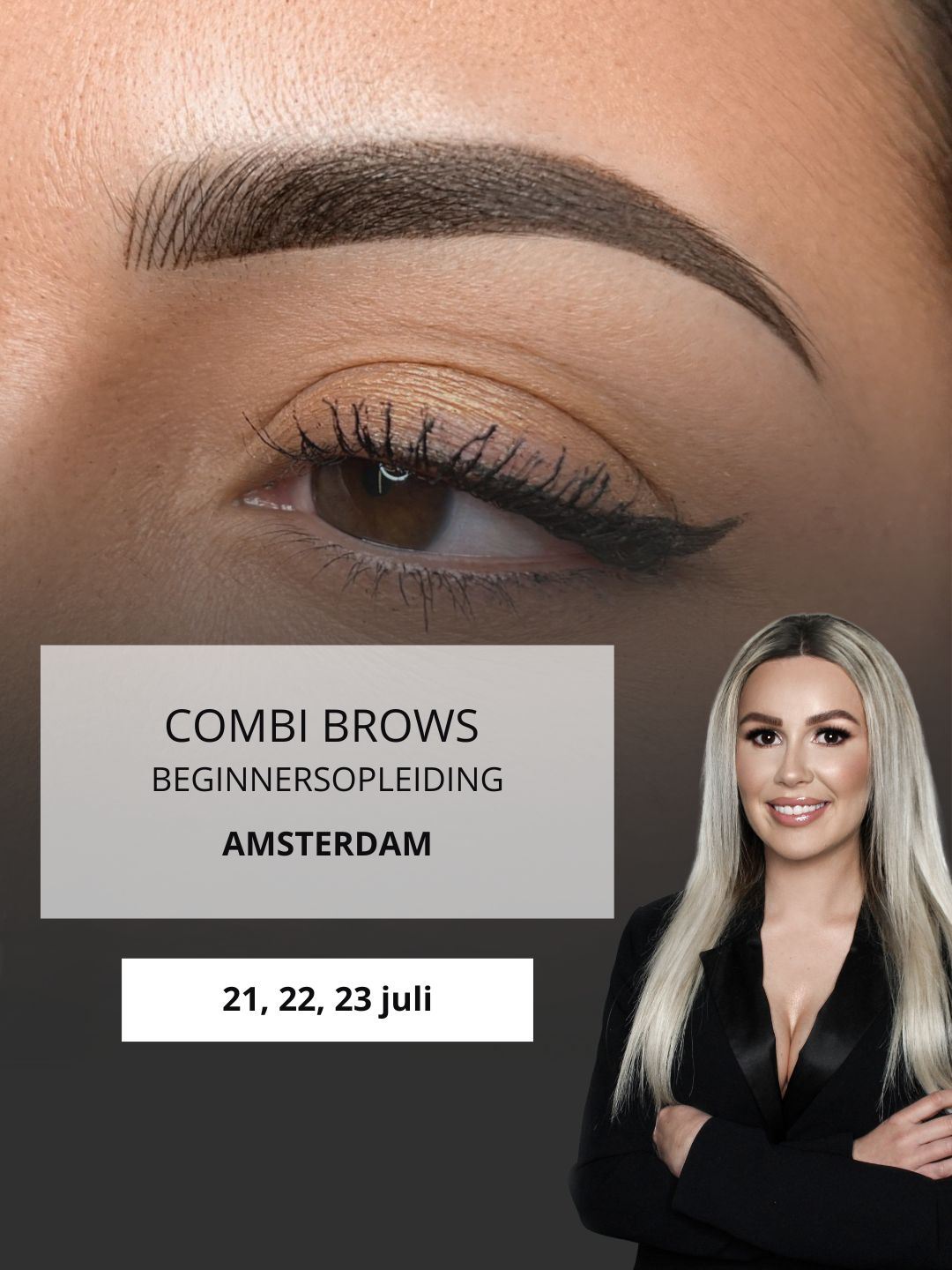 PMU Combi Brows Beginnersopleiding 21, 22, 23 juli 2026