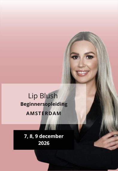 PMU Lip Blush Beginnersopleiding 7, 8, 9 december 2026