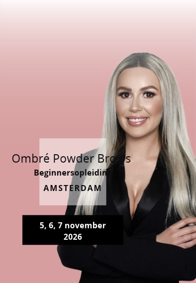 PMU Ombre Powder Brows Beginnersopleiding 5, 6, 7 november 2026